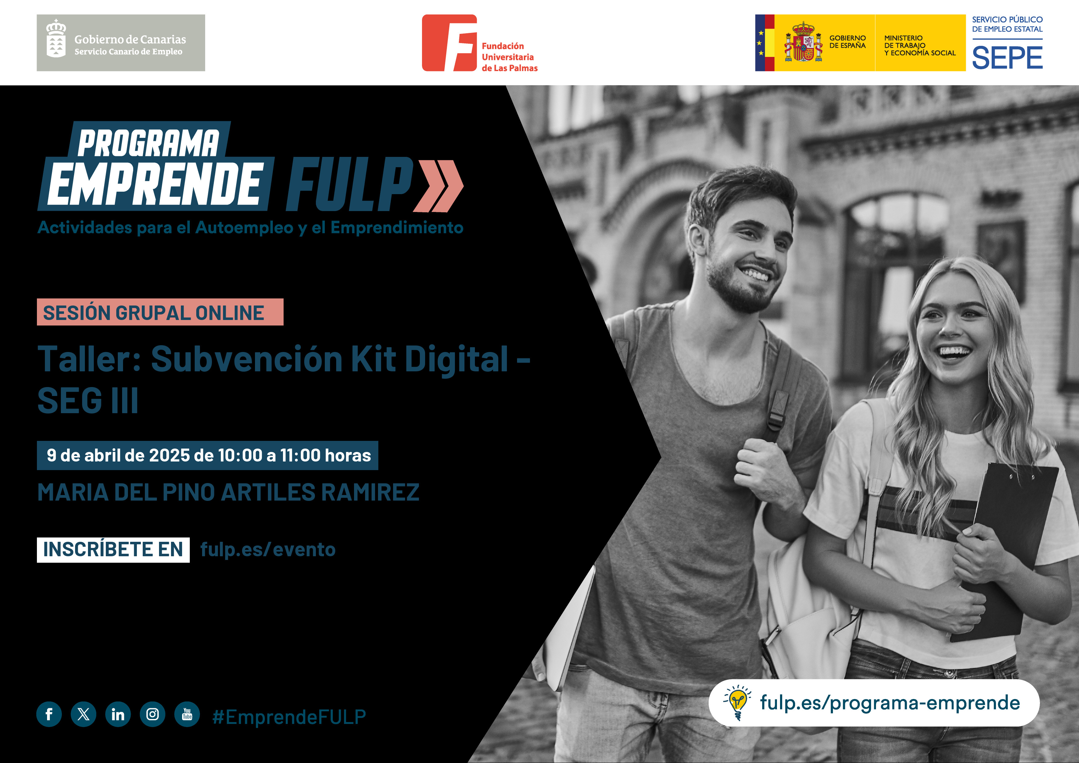 Taller: Subvención Kit Digital - SEG III Taller: Subvención Kit Digital - SEG III
